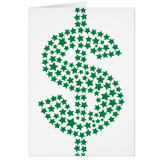 Cartão Dólar americano (Frente)