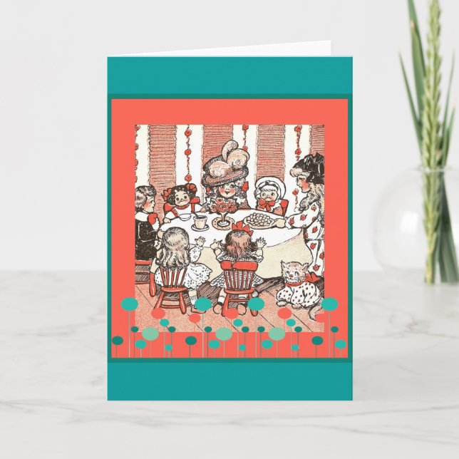 Cartão Doll Party (Frente)