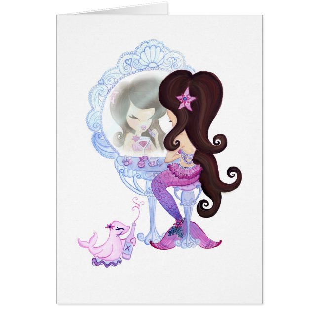 Cartão Dolled acima (Frente)