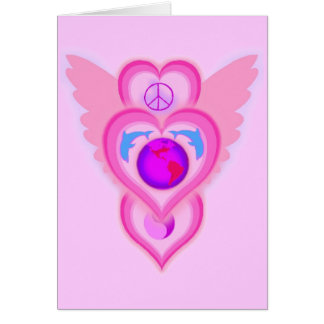 Cartão dolphinwingsoflovetoday