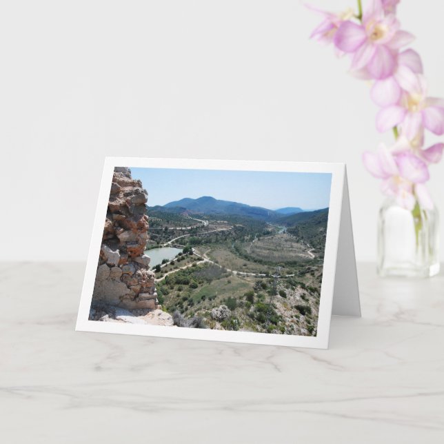 Cartão Domeño Velho, Valência, Espanha (Orquídea)