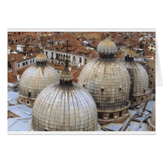 Cartão Domes of San Marco
