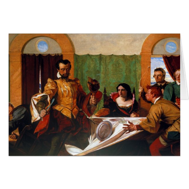 Cartão Domesticar do Shrew (Frente Horizontal)