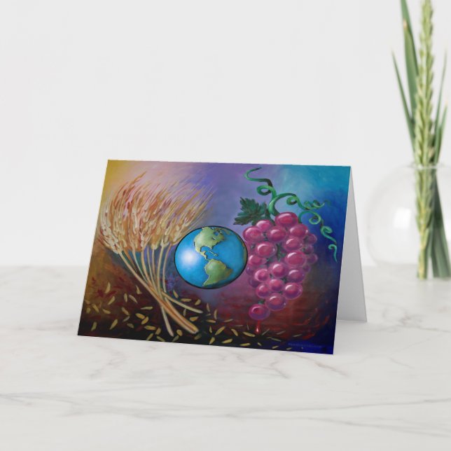 Cartão Domingo da Comunidade Mundial (Frente)