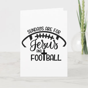 Cartão Domingos São Para Jesus E Futebol - Fé Cristã