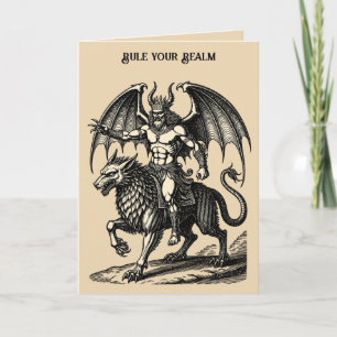 Cartão Domínio Silencioso de Astaroth