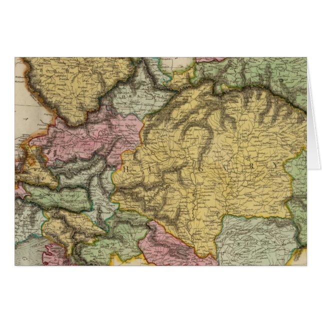 Cartão Domínios Austríacos (Frente Horizontal)