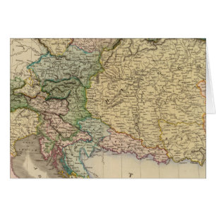 Cartão Domínios austríacos