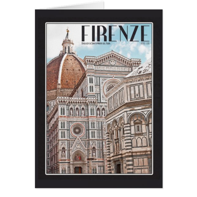Cartão Domo de Firenze (Frente)