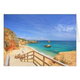 Cartão Dona Ana da Dinamarca do Praia