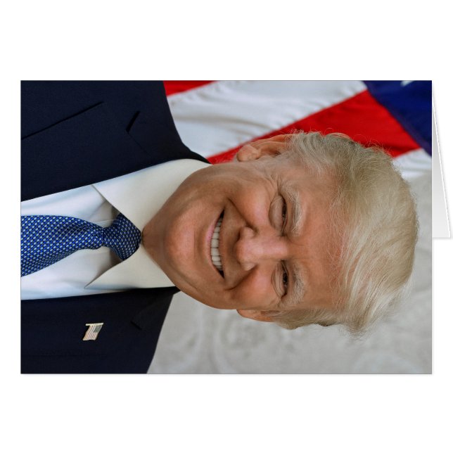 Cartão Donald Trump (Frente Horizontal)