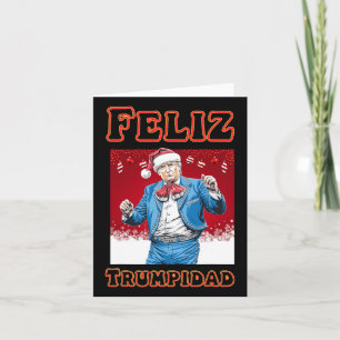Cartão Donald Trump Christmas Feliz Trumpidad