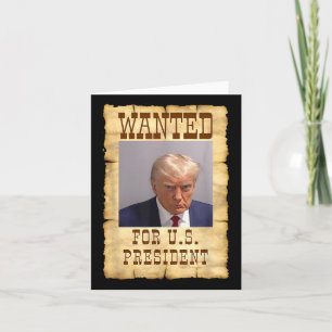Cartão Donald Trump Mug Queria Nos Eua. Presidente 20