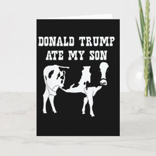 Cartão Donald Trump Tem Que Sair Nenhum Rei Nenhum Autori