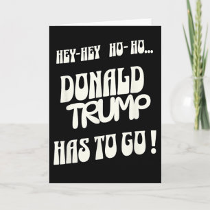 Cartão Donald Trump Tem Que Sair Nenhum Rei Nenhum Autori