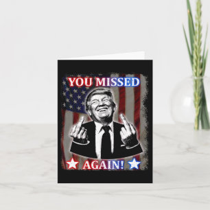 Cartão Donald Trump - Você Perdeu De Novo!