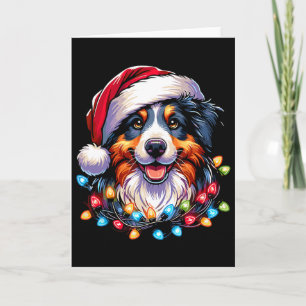Cartão Dono de Cachorro Natal Homens Mulheres Pastor Aust