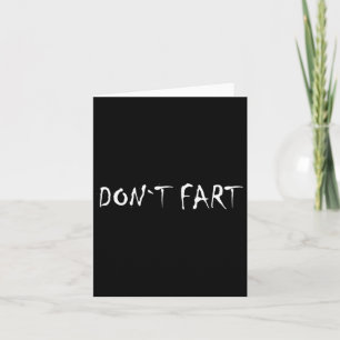 Cartão Dont Fart Bodybuilding Protein Malhação Weightlift