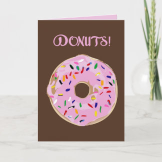 Cartão DONUTS! Greeting Card