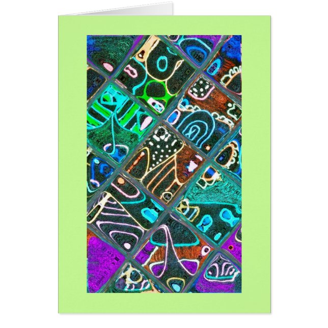 Cartão Doodle alterado (Frente)