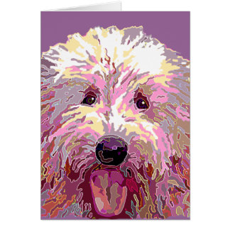 Cartão Doodle do brilho