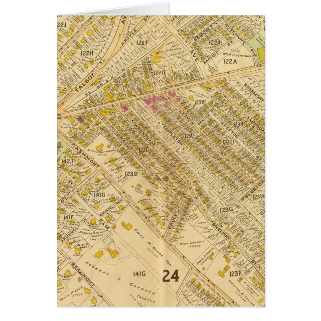 Cartão Dorchester, Massachusetts 2 (Frente)