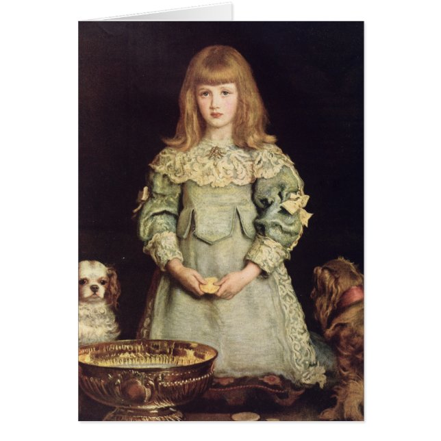 Cartão Dorothea Thorpe, 1882 (Frente)