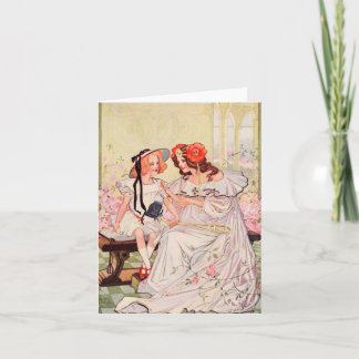 Cartão Dorothy and Ozma Blank Greeting Cards