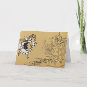 Cartão Dorothy derretendo bruxas pervertidas Feiticeiras 