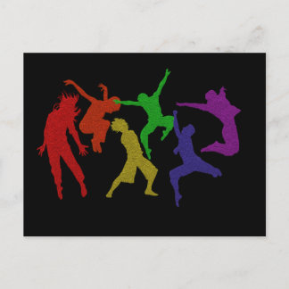 Cartão dos dançarinos