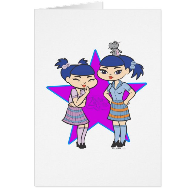 Cartão dos Gêmeos (Frente)