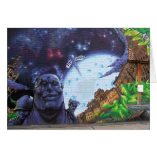 Cartão dos grafites de Montreal