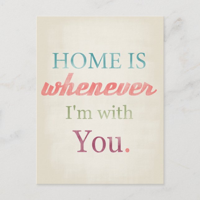 Cartão dos namorados, citações do amor, retros (Frente)