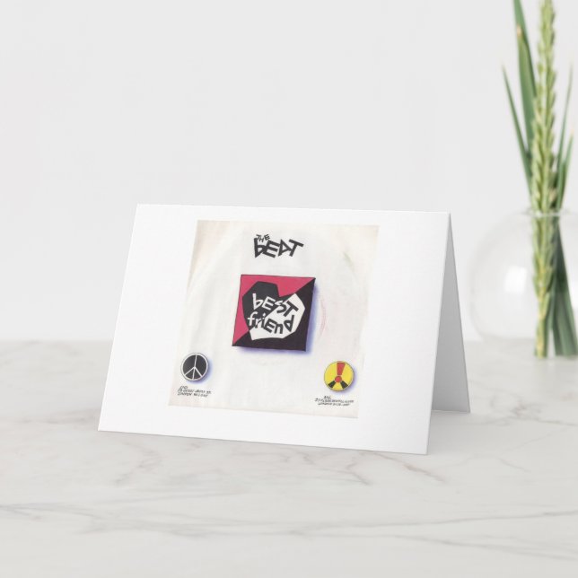 Cartão dos namorados do melhor amigo (Frente)