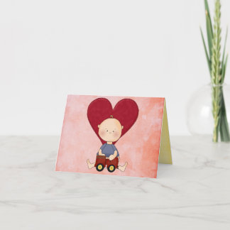 cartão dos parabéns da adopção