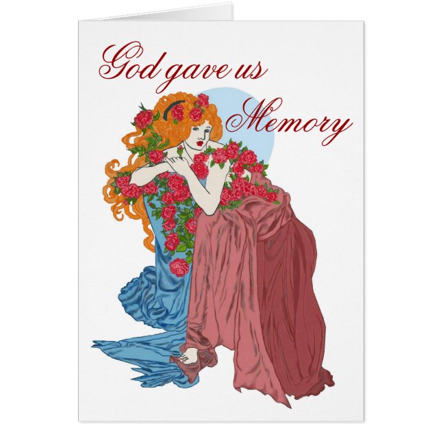 Cartão dos rosas de inverno (Frente)