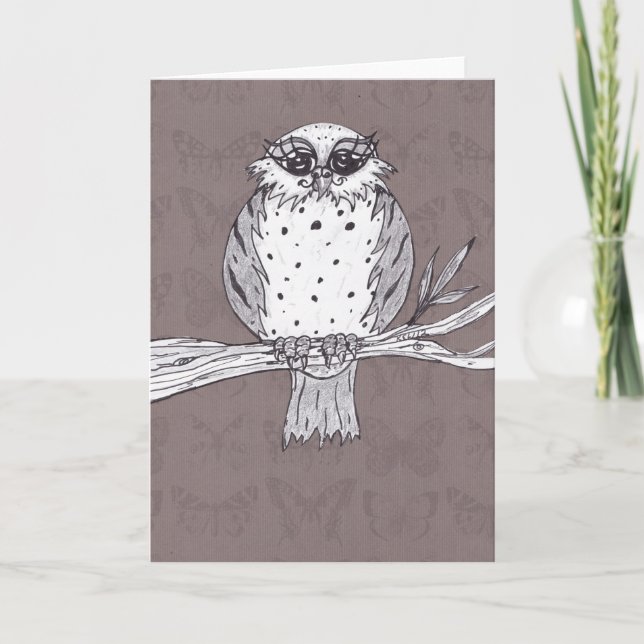 Cartão Dotti the Owl 32 Greeting Cards (Frente)