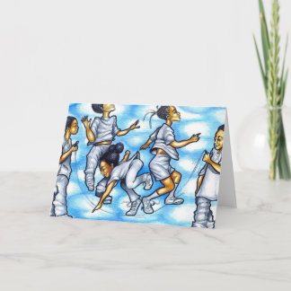 Cartão double dutch