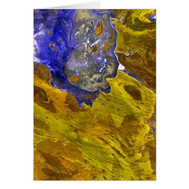 Cartão Dourada ardósia<br> (Frente)