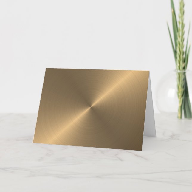 Cartão Dourado (Frente)