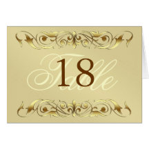 Cartão Dourado da mesa do rolo da grã-duquesa