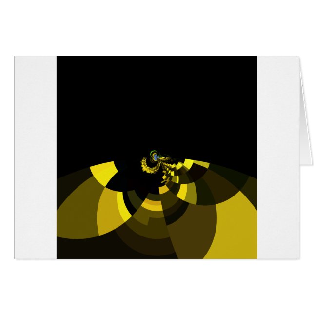 Cartão Dourado negro (Frente Horizontal)