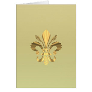 Cartão Dourado pulso de raias