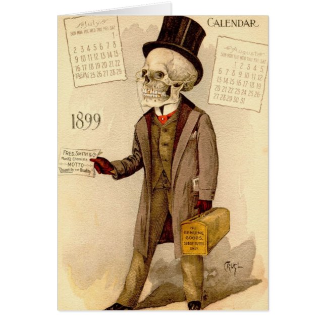 Cartão Doutor esqueletal (Frente)