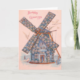 Cartão Dove Forget-Me-Not Windmill