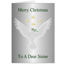 Dove Of Peace Sister Christmas