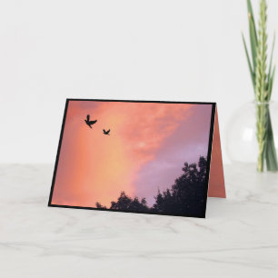 Cartão Dovs no domingo