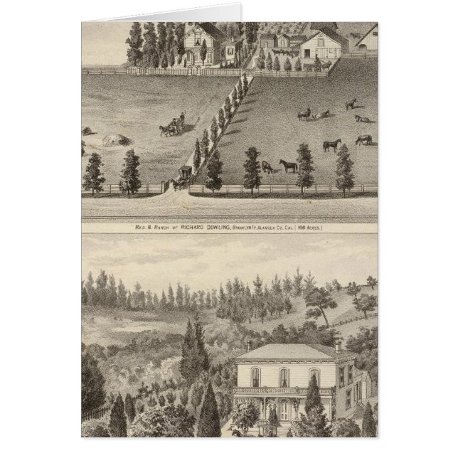 Cartão Dowling, Residências Marston (Frente)