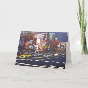 Cartão "Downtown Nashville" Note Card