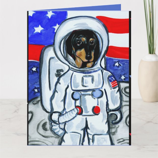 CARTÃO DOXIE ASTRONAUTA  (Frente)
